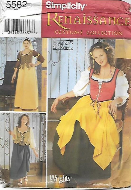 Picture of C105 SIMPLICITY 5582: COSTUME SIZE 12-20