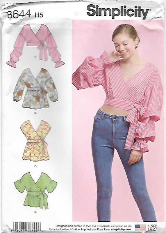 Picture of B179 SIMPLICITY 8644: TOP SIZE 6-14