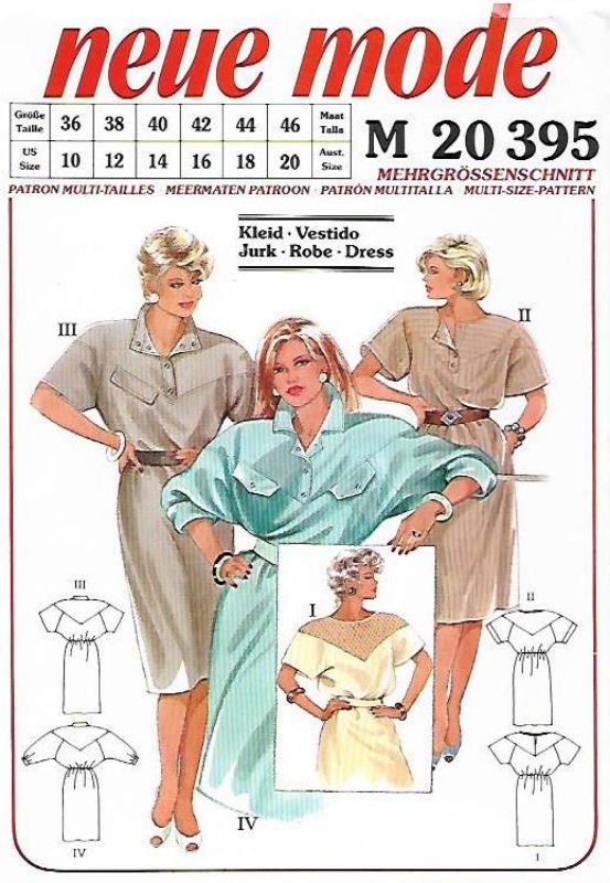 Picture of D2 NEUE MODE M20395: DRESS SIZE 10-20