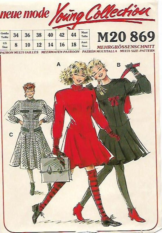 Picture of D5 NEUE MODE M20869: YOUNG COLLECTION GIRL'S DRESS SIZE 8-18