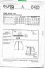 Picture of B126 BURDA 6480: SKIRT SIZE 6-16