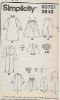 Picture of B46 SIMPLICITY 9375:CHILD  RAGGEDY COSTUME SIZE 3-8