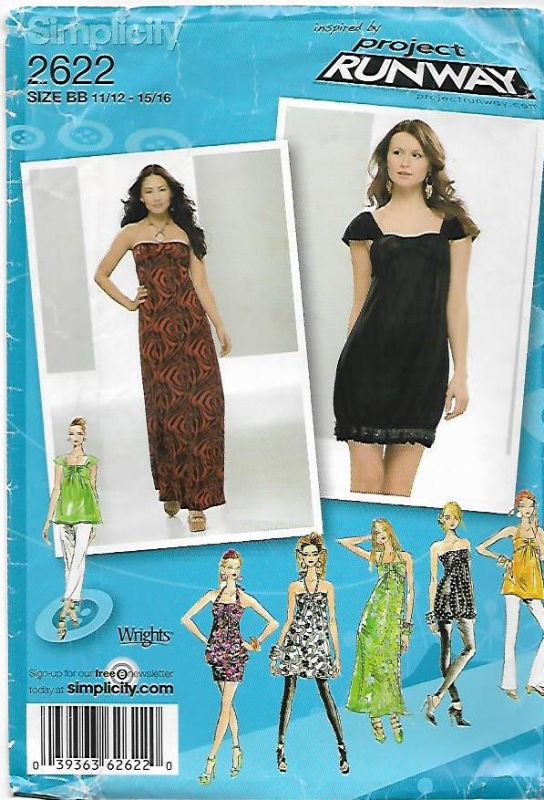 Picture of C120 SIMPLICITY 2622: DRESS SIZE 11-16