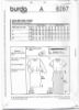 Picture of B136 BURDA 6267: DRESS SIZE 8-18