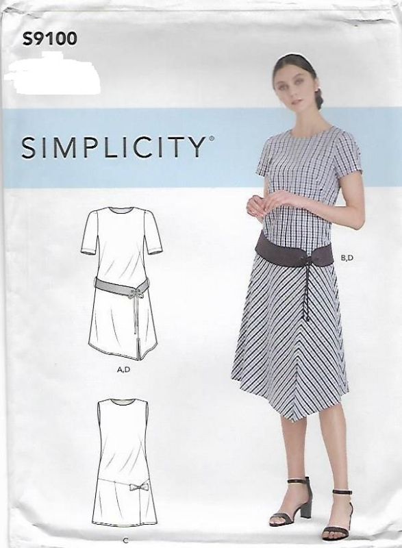 Picture of B254 SIMPLICITY S9100: DRESS SIZE 20-28
