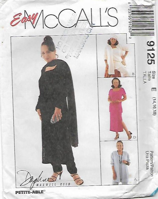 Picture of C72 McCALL'S 9125:DRESS & JACKET SIZE: 14-18