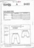Picture of A113 BURDA 9493:PANTS SIZE 4-10