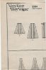 Picture of C315 VOGUE 8204:MISSES SKIRT SIZE 12-16