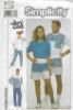 Picture of C259 SIMPLICITY 9117:MENS/TEENS PANTS,SHORTS & TOP SIZE LARGE 