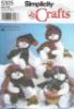 Picture of XX13 SIMPLICITY 5305:SNOWMAN TOY SIZE 16"or 40.5cm