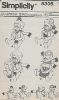 Picture of XX13 SIMPLICITY 5305:SNOWMAN TOY SIZE 16"or 40.5cm