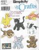 Picture of E12 SIMPLICITY 8521:BEAN BAG ANIMALS ONE SIZE