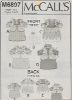 Picture of C1 McCALL'S M6897: GIRL'S COSTUME SIZE 6-8