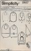 Picture of 77 SIMPLICITY 2687: ADULT PROTECTORS & HAT 