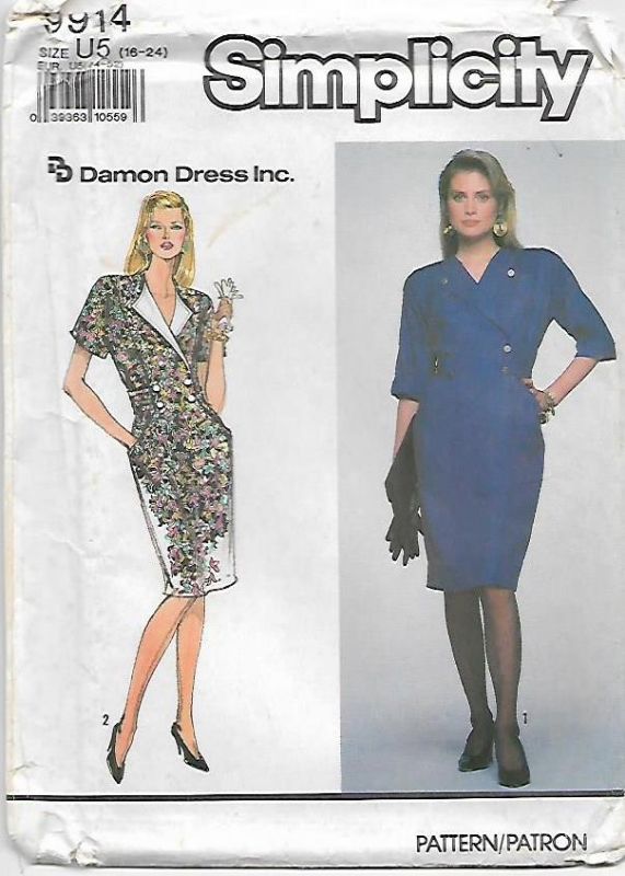 Picture of A31 SIMPLICITY 9914: DRESS SIZE 16-24
