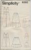 Picture of C44 SIMPLICITY 8292: DRESS & PETTICOAT SIZE MISS 6-24 CHILD 3-8