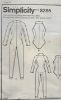 Picture of C266 SIMPLICITY 8286: KNIT & VOVEN JUMPSUIT & LEOTARD SIZE 6-14