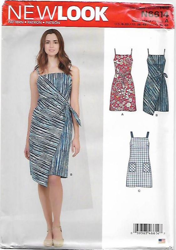 Picture of 55 NEW LOOK N6614: DRESS SIZE 8-20