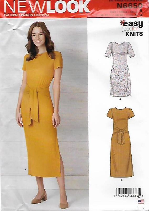 Picture of B88 NEW LOOK N6650: DRESS SIZE 10-22