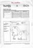 Picture of B302 BURDA 6424: TOP SIZE 10-20
