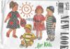 Picture of A62 NEW LOOK 6212: CHILD TOP, PNATS, JUMPSUIT & DRESS SIZE 3M-24M