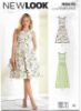 Picture of B121 NEW LOOK N6665: DRESS SIZE 4-16