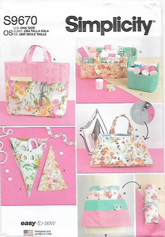 Picture of B305 SIMPLICITY S9670: SEWING ROOM ACCESSORIES  ONE SIZE 