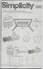 Picture of B305 SIMPLICITY S9670: SEWING ROOM ACCESSORIES  ONE SIZE 