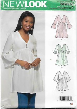Picture of B113 NEW LOOK N6603: TOPS SIZE 8-20