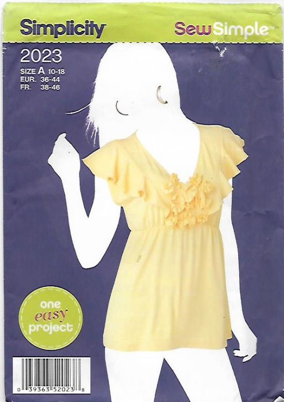 Picture of C291 SIMPLICITY 2023: TOP SIZE 10-18