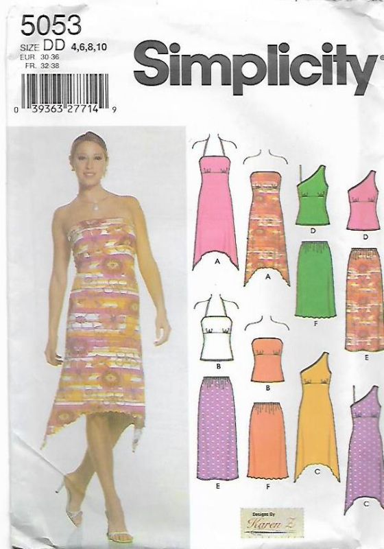 Picture of C13 SIMPLICITY 5053: DRESS SIZE 4-10