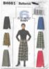 Picture of C274 BUTTERICK B4661: SKIRTS SIZE 16-22