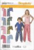 Picture of B250 SIMPLICITY 3669: CHILD SLEEPWEAR SIZE 3-6