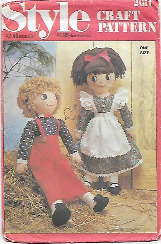 Picture of A62 STYLE 2011: BOY & GIRL SOFT DOLL & CLOUTHES SIZE 51cm or 20"