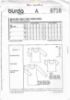 Picture of B55 BURDA 6716: DRESS OR TOP SIZE 16-26
