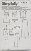Picture of 118 SIMPLICITY 2373: DRESS, TOP, JACKET & PANTS SIZE 6-14