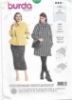 Picture of B194 BURDA 6372: COAT OR JACKET SIZE 8-18