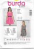 Picture of A84 BURDA 9543: GIRL'S DRESS SIZE 10-15JRN