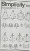 Picture of 87 SIMPLICITY S9662: HOLIDAY FASHION DOLL CLOTHES SIZE 29cm 11.5"