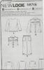 Picture of B183 NEW LOOK N6746: CHILD'S TOP & PANTS SIZE 3-8