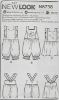 Picture of 121 NEW LOOK N6738: CHILD ROMBER OR DRESS SIZE NB-L