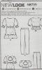 Picture of 55 NEW LOOK N6739: GIRL'S TOP, DRESS & PANTS SIZE 3-4