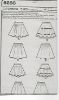 Picture of 57 NEW LOOK 6258: GIRLS SKIRT SIZE 3-12