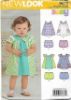 Picture of 102 NEW LOOK 6275: BABY GIRL DRESS & PANTS SIZE NB-12M