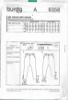 Picture of B306 BURDA 6358: PANTS SIZE 10-20