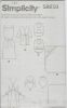 Picture of 91 SIMPLICITY S8858: FAMILY BATH ACCESSORIES 