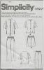 Picture of B39 SIMPLICITY S9279: MEN'S SKIRT, SHORTS & PANTS SIZE 44-52 