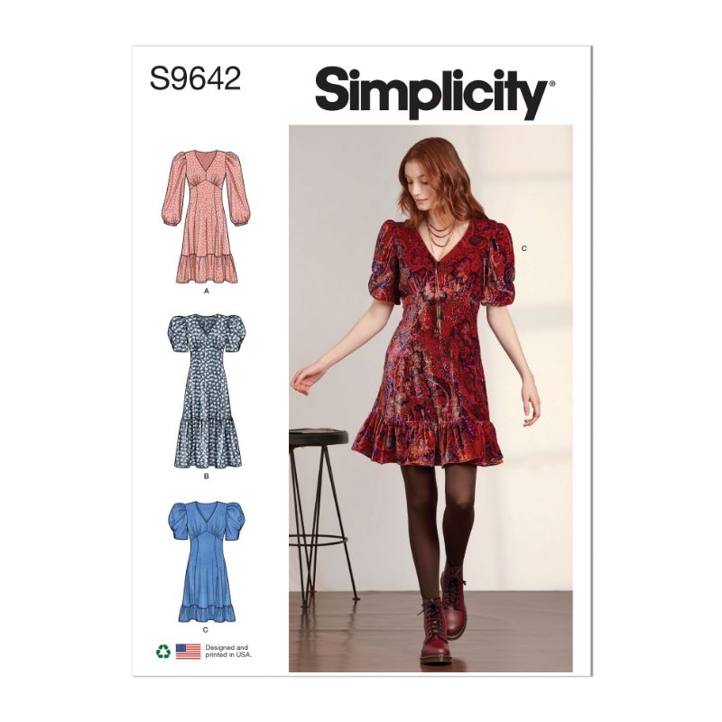 Picture of 20 SIMPLICITY S9642: DRESS SIZE 4-12