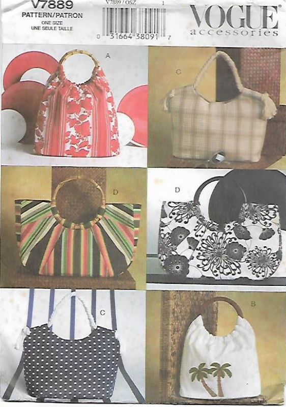 Picture of C328 VOGUE V7889: BAGS ONE SIZE 
