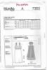Picture of B232 BURDA 7352: DRESS SIZE 6-18